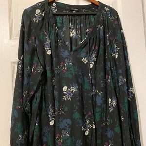 Torrid Floral Blouse
